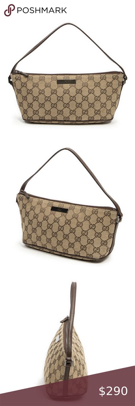 boat pochette gucci|Gucci monogram boat bag.